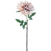 23" Silk Dahlia Flower Stem -Cream (pack of 12) - FSD341-CR