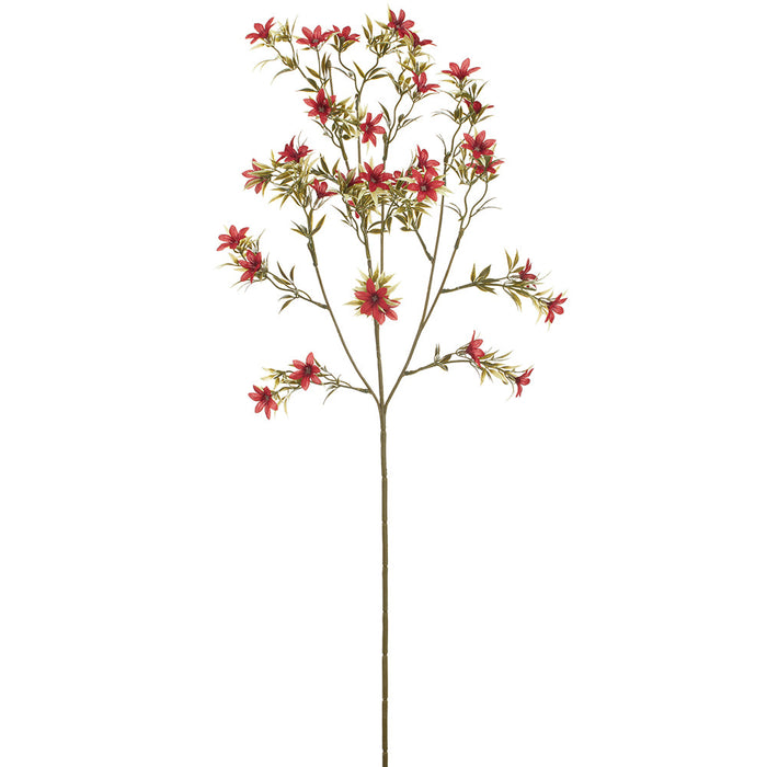 33" Silk Mini Daisy Flower Stem -Burgundy (pack of 12) - FSD343-BU