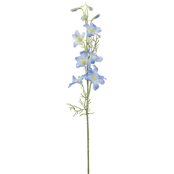 25" Silk Delphinium Flower Stem -Delphinium Blue (pack of 12) - FSD349-DL/BL