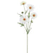 23.5" Daisy Silk Flower Stem -White (Pack of 12) - FSD353-WH