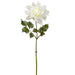 18" Dahlia Silk Flower Stem -White (Pack of 12) - FSD360-WH