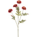 23.5" Daisy Silk Flower Stem -Flame (Pack of 12) - FSD381-FL