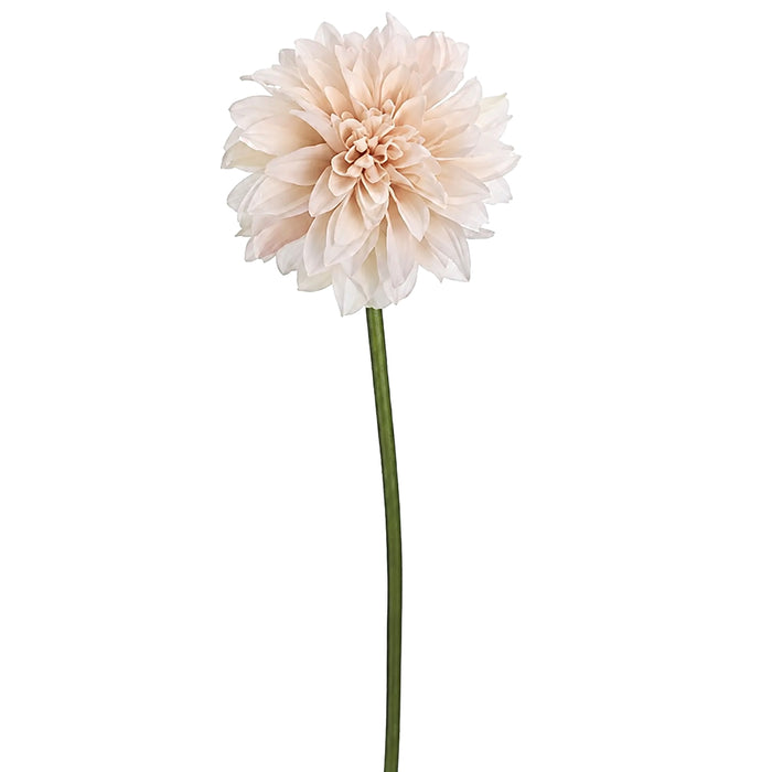 19" Dahlia Silk Flower Stem -Soft Pink (Pack of 12) - FSD411-PK/SO