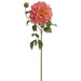23.5" Dahlia With Bud Silk Flower Stem -Coral (Pack of 12) - FSD412-CO