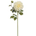 23.5" Dahlia With Bud Silk Flower Stem -White (Pack of 12) - FSD412-WH