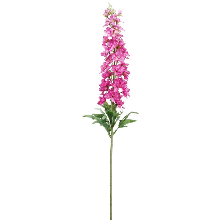 42" Silk Delphinium Flower Stem -Boysenberry (pack of 6) - FSD431-BB