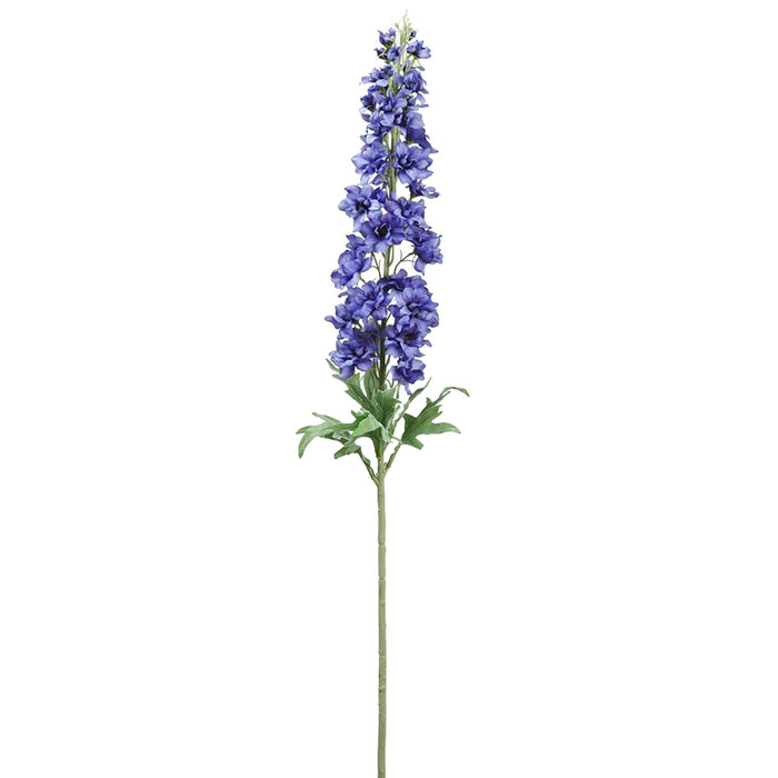 42" Silk Delphinium Flower Stem -Blue (pack of 6) - FSD431-BL