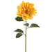 27" Dahlia Silk Flower Stem -Yellow (Pack of 12) - FSD529-YE