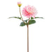 22" Real Touch Dahlia Silk Flower Stem -Pink/Cream (Pack of 12) - FSD622-PK/CR