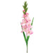 36.5" Silk Gladiolus Flower Spray -Pink (pack of 12) - FSD624-PK