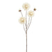 35" Dahlia Silk Flower Stem -Cream (pack of 6) - FSD638-CR