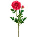 24" Dahlia Faux Flower Stem -Beauty/Fuchsia (Pack of 12) - FSD700-BT/FU