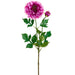 24" Dahlia Faux Flower Stem -Purple (Pack of 12) - FSD700-PU