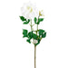 24" Dahlia Faux Flower Stem -White (Pack of 12) - FSD700-WH