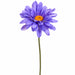 27" Silk Gerbera Daisy Flower Spray -Blue/Helio (Pack of 12) - FSD883-BL/HE