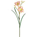 31" Real Touch Day Lily Silk Flower Stem -Cream/Yellow (Pack of 12) - FSD889-CR/YE