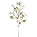 39" Dogwood Silk Flower Stem -White (Pack of 12) - FSD920-WH