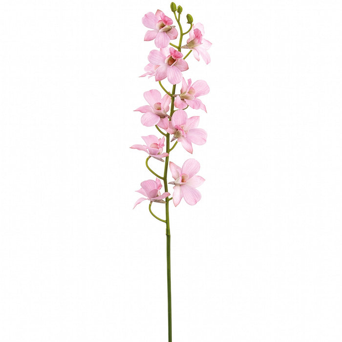 29" Real Touch Dendrobium Orchid Silk Flower Stem -Pink (Pack of 12) - FSD921-PK