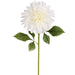 37.5" Dahlia Silk Flower Stem -Cream (Pack of 6) - FSD923-CR