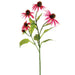 29" Silk Echinacea Flower Spray -Cerise (pack of 12) - FSE204-CE