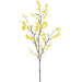 38" Silk Forsythia Blossom Flower Stem -Yellow (Pack of 24) - FSF002-YE