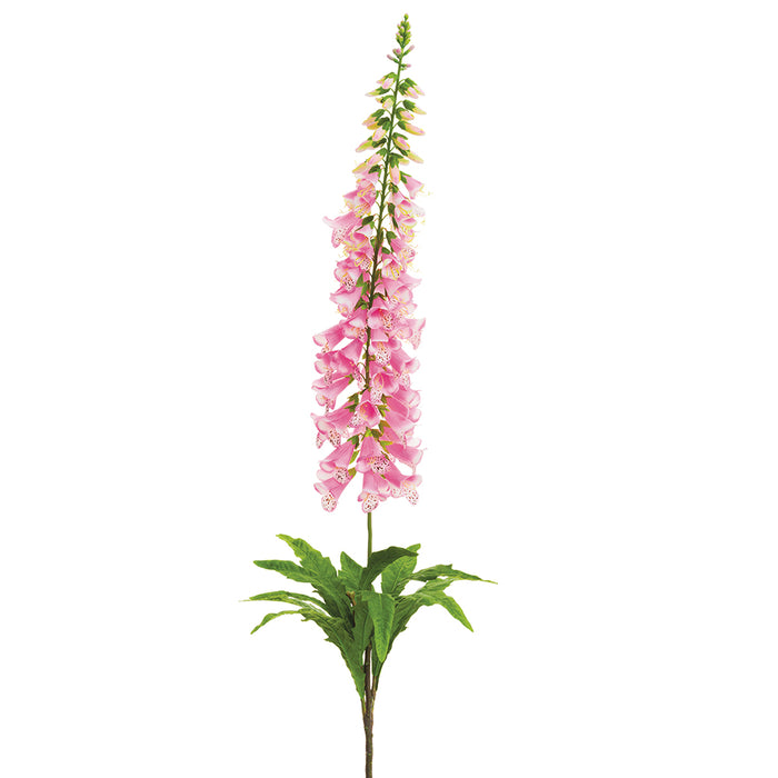 59" Foxglove Silk Flower Stem -Pink (pack of 4) - FSF040-PK