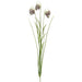 28" Meadow Fritillaria Persian Lily Silk Flower Stem With Grass -Cream/Lavender (Pack of 12) - FSF456-CR/LV
