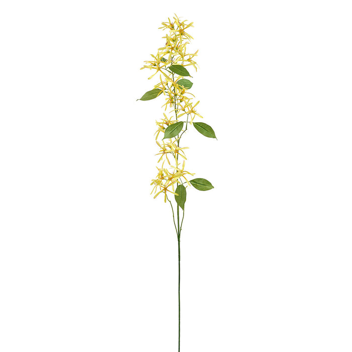 43.5" Fringetree Blossom Silk Flower Stem -Yellow (Pack of 12) - FSF849-YE