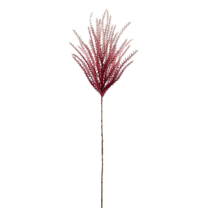 36" Artificial Pampas Grass Stem -Wine (pack of 12) - FSG006-WI