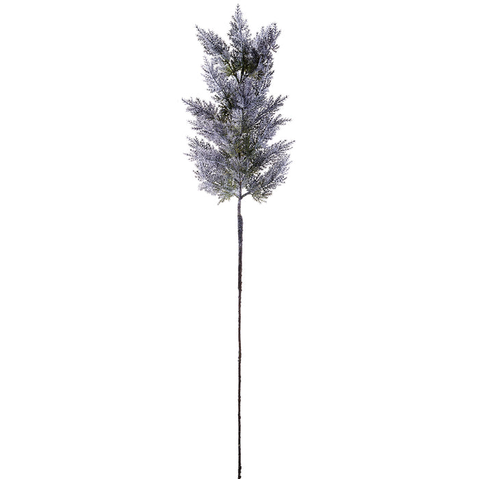 34.5" Faux Pampas Grass Stem -Blue (pack of 12) - FSG009-BL