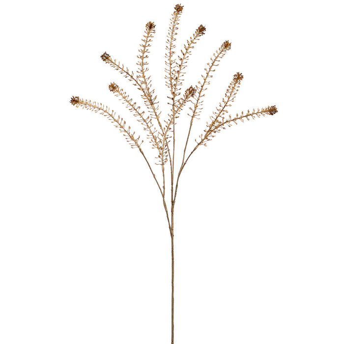 32" Artificial Peppergrass Grass Stem -Beige (Pack of 12) - FSG015-BE