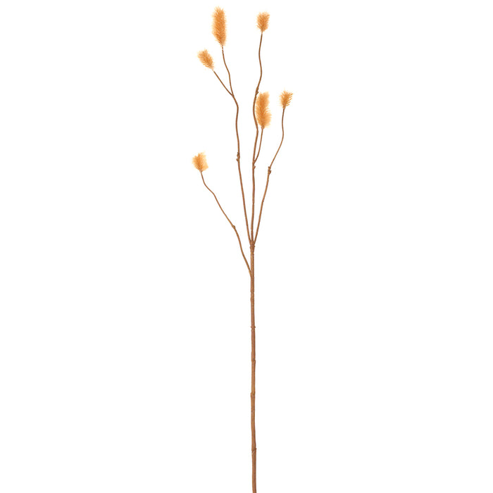 29" Artificial Bristle Grass Stem -Amber (Pack of 12) - FSG256-AM
