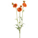26" Gerbera Daisy Silk Flower Stem -Orange (Pack of 12) - FSG401-OR