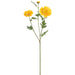 27.5" Gerbera Daisy Silk Flower Stem -Yellow/Orange (Pack of 12) - FSG548-YE/OR