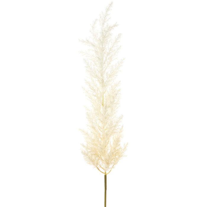50.5" Blooming Artificial Pampas Grass Stem -Beige (pack of 12) - FSG623-BE