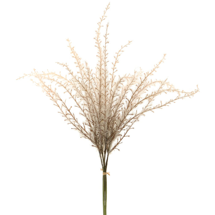 18" Artificial Reed Grass Stem -Beige (pack of 12) - FSG627-BE