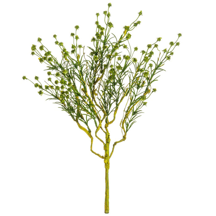 17" Artificial Baby's Breath Gypsophila Flower Stem -Green (pack of 12) - FSG717-GR