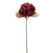 26" Hydrangea Silk Flower Stem -Burgundy (Pack of 12) - FSH007-BU