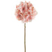 24" Hydrangea Silk Flower Stem -Pink (Pack of 12) - FSH011-PK