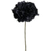 18.5" Real Touch Hydrangea Silk Flower Stem -Black (Pack of 12) - FSH014-BK