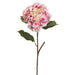 23" Hydrangea Silk Flower Stem -Pink (pack of 12) - FSH017-PK