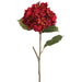 23" Hydrangea Silk Flower Stem -Red (pack of 12) - FSH017-RE