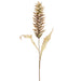 40" Dried-Look Artificial Heliconia Flower Stem -Beige (Pack of 12) - FSH035-BE