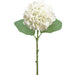 18.5" Real Touch Hydrangea Silk Flower Stem -Cream (Pack of 12) - FSH037-CR