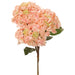 20" Hydrangea Silk Flower Stem -Pink/Green (Pack of 6) - FSH062-PK/GR