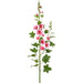 71" Silk Hollyhock Flower Stem -Pink (pack of 4) - FSH124-PK