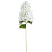 40" Cone Hydrangea Silk Flower Stem -White (Pack of 8) - FSH166-WH