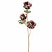 26" Helleborus Silk Flower Stem -Brown/Cream (Pack of 12) - FSH173-BR/CR