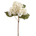 22.4" Hydrangea Silk Flower Stem -White (pack of 12) - FSH190-WH