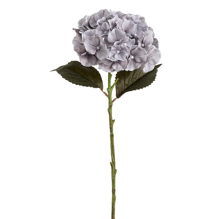 20" Silk Hydrangea Flower Stem -Lavender/Gray (pack of 12) - FSH200-LV/GY